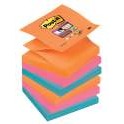 Karteczki samoprzylepne Post-itSuper Sticky Z-Notes, Paleta Bora Bora, 76 x 76 mm