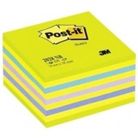 Kolorowe kostki samoprzylepne Post-it, niebiesko-zielone, 76 x 76 mm