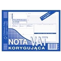 Nota korygujca, orygina + kopia / 108-3E / A5