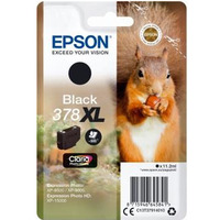 EPSON C13T37914010 Tusz Epson black 378XL 11.2ml Claria photo HD