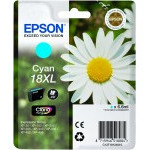 EPSON C13T18124012 Tusz Epson T1812 XL cyan 6, 6 ml XP-102/202/205/302/305/402/405/405WHv