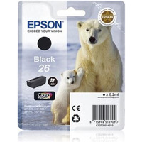 EPSON C13T26114012 Tusz Epson T2611 photo black 4, 7 ml XP-600/700/800