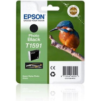 EPSON C13T15914010 Tusz Epson T1591 photo black 17ml Stylus photo R2000