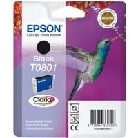 EPSON C13T08014011 Tusz Epson T0801 black Stylus photo R265/285/360, RX560/585/685