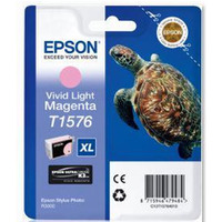 EPSON C13T15764010 Tusz Epson T1576 vivid light magenta 25, 9 ml R3000