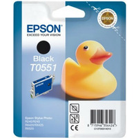 EPSON C13T05514010 Tusz Epson T0551 black Stylus photo R240/245, RX420/425/520