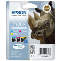 EPSON C13T10064010 Zestaw Epson T100 CMY MultiPack DURABrite Ultra BLISTER 3x11.1ml Epson St