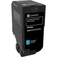 LEXMARK 74C2HCE Toner Lexmark 74C2HCE cyan 12 000 str. CS725de / CS725dte