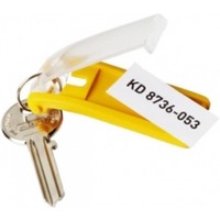 Zawieszki do kluczy - Key Clip DURABLE, czarny