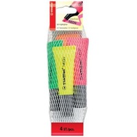 Zakrelacz STABILO NEON, etui, mix 3 kolorw, 72/3-1